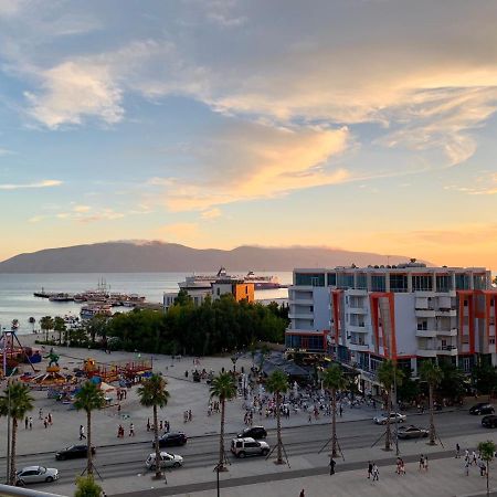Pearl Seaview Apartment Vlorë Buitenkant foto