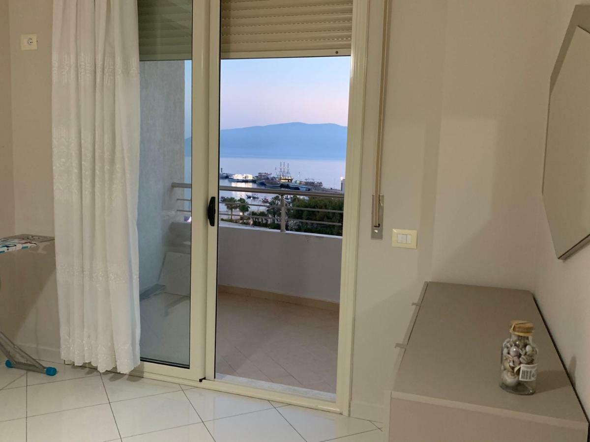 Pearl Seaview Apartment Vlorë Buitenkant foto